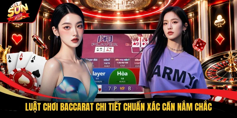 Luật chơi Baccarat chi tiết chuẩn xác cần nắm chắc